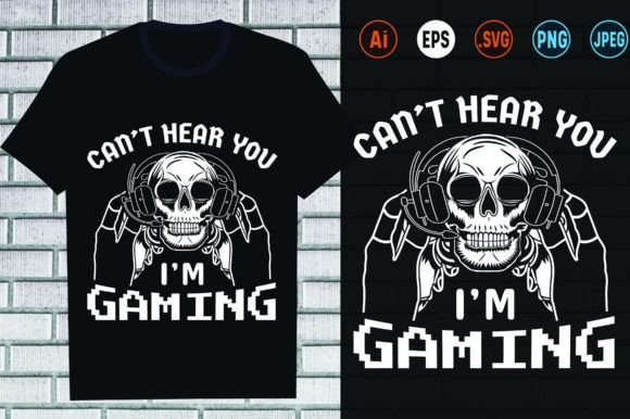 Can't Hear You, I'm Gaming: Your Ultimate Vector Asset for Creative Projects