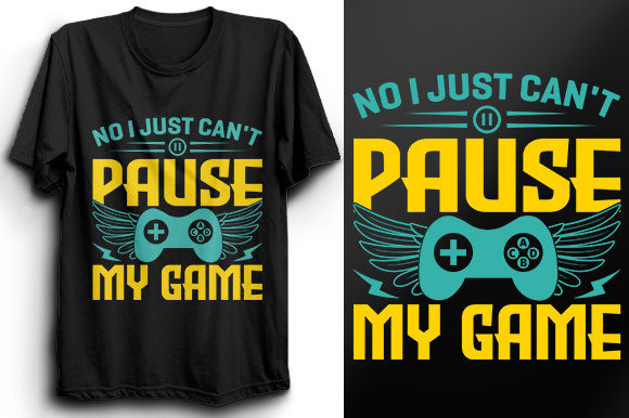 Elevating Personal Expression: The Role of Premium Digital Design Files Like Gaming T-Shirt Design 64