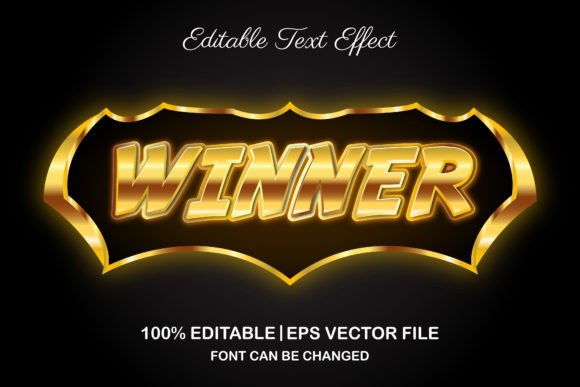 Elevating Visual Communication: The Power of Editable Gold Winner Gaming Text Effects