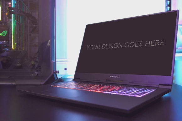 Gaming Laptop Mockup 09: A Designer’s Practical Creative Tool