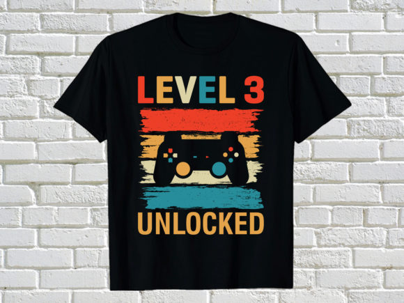 Gaming Level 3 Unlocked: A Digital Design for Custom Merchandise