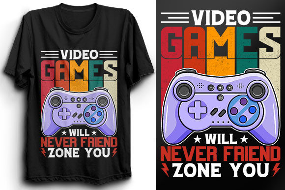 Gaming T-Shirt Design 61: A Digital Asset for Creators and Fans