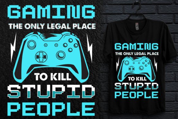 Gaming T-Shirt Design: Bringing Player Passion to Everyday Wear