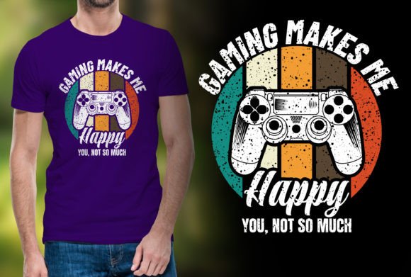 The Gaming Makes Me Happy Creative Font Bundle
