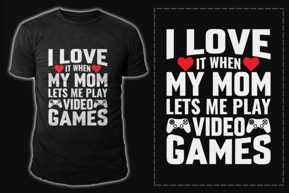The Ultimate Gaming Typography T-shirt Design Bundle for Every Gamer